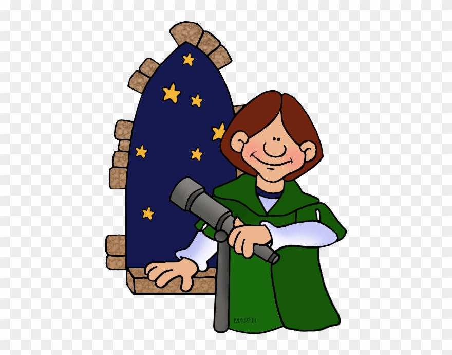 Outer Space Clip Art By Phillip Martin, Copernicus - Copernicus Clipart - Png Download