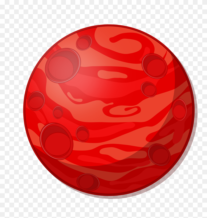 Earth Mars Planet Outer Space Uranus - Mars Planet Clipart - Png Download