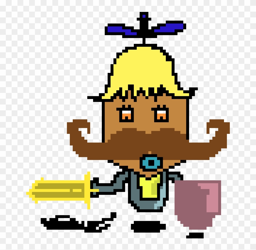 Floating Warrior Clipart