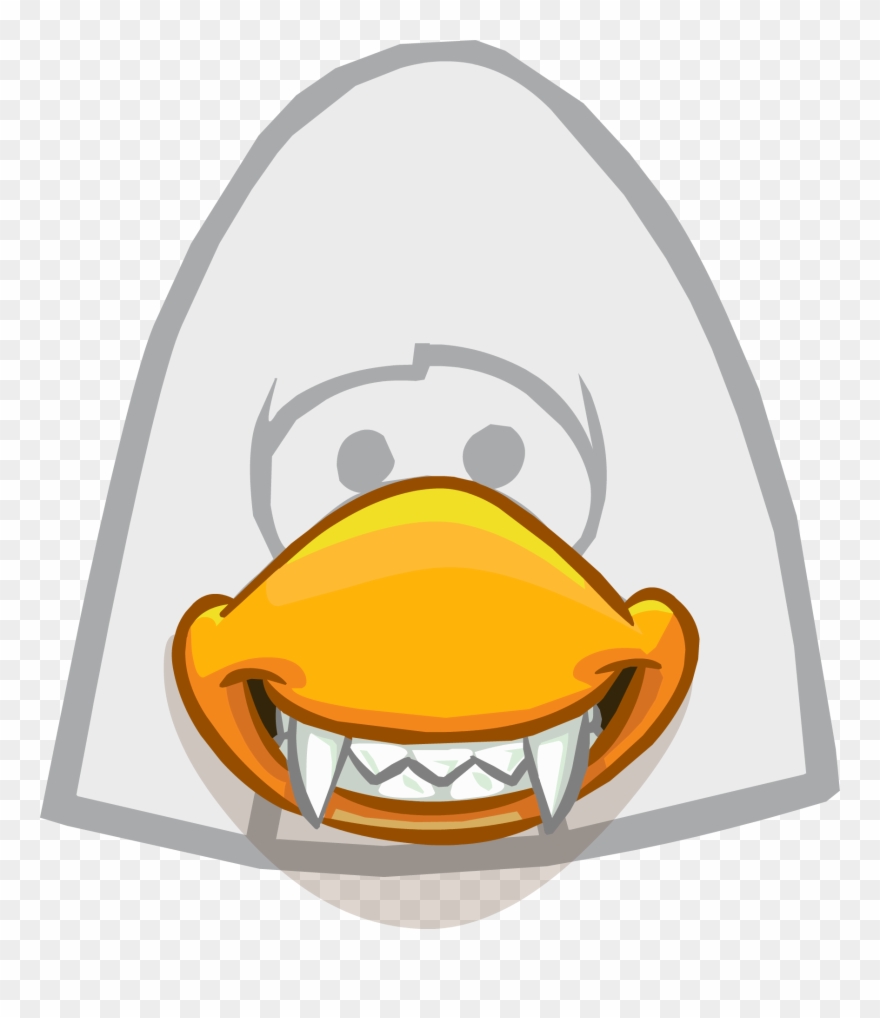 Vampire Grin - Club Penguin Face Items Clipart