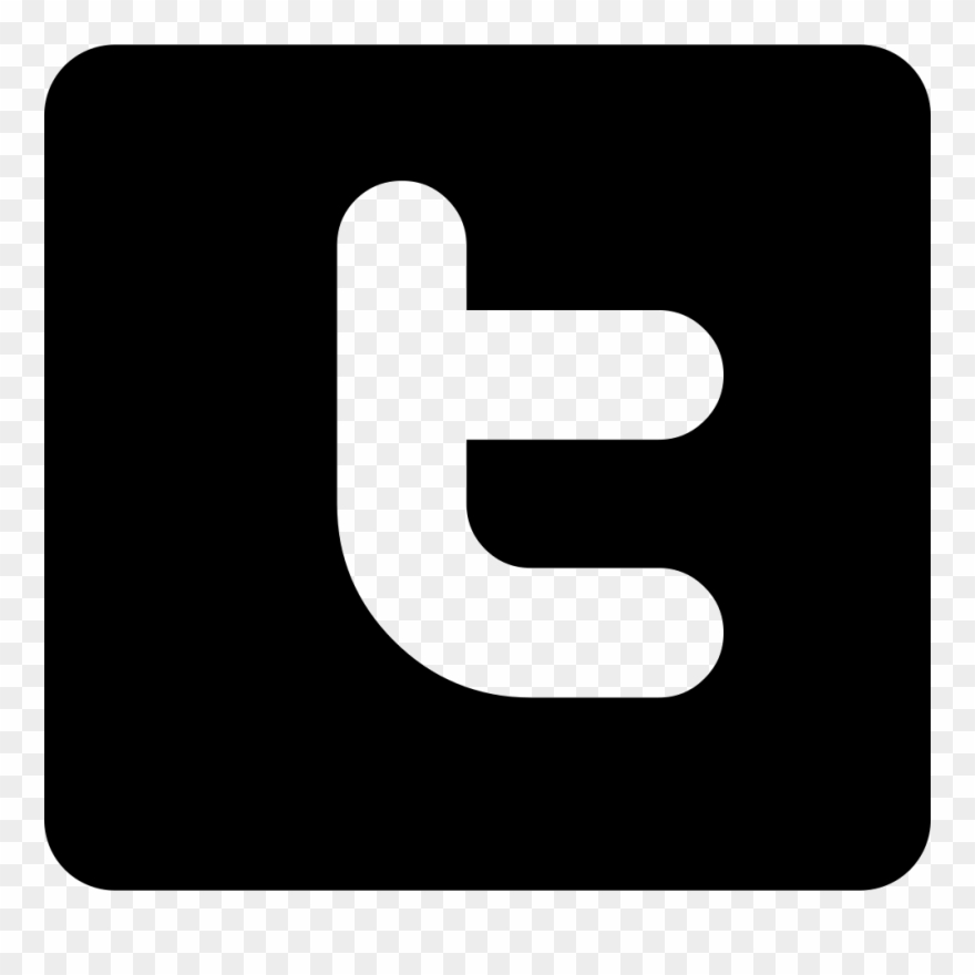 Twitter Logo Comments - Twitter White Background Black Logo Clipart