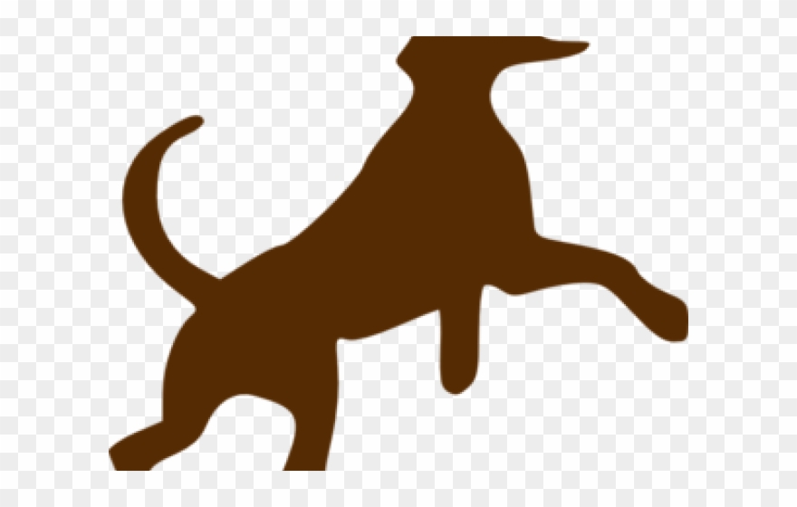 Dog Silhouette Clip Art - Png Download