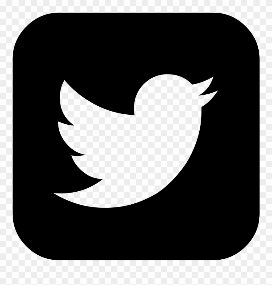 Twitter Logo Banner - Black And White Twitter Logo Vector Clipart
