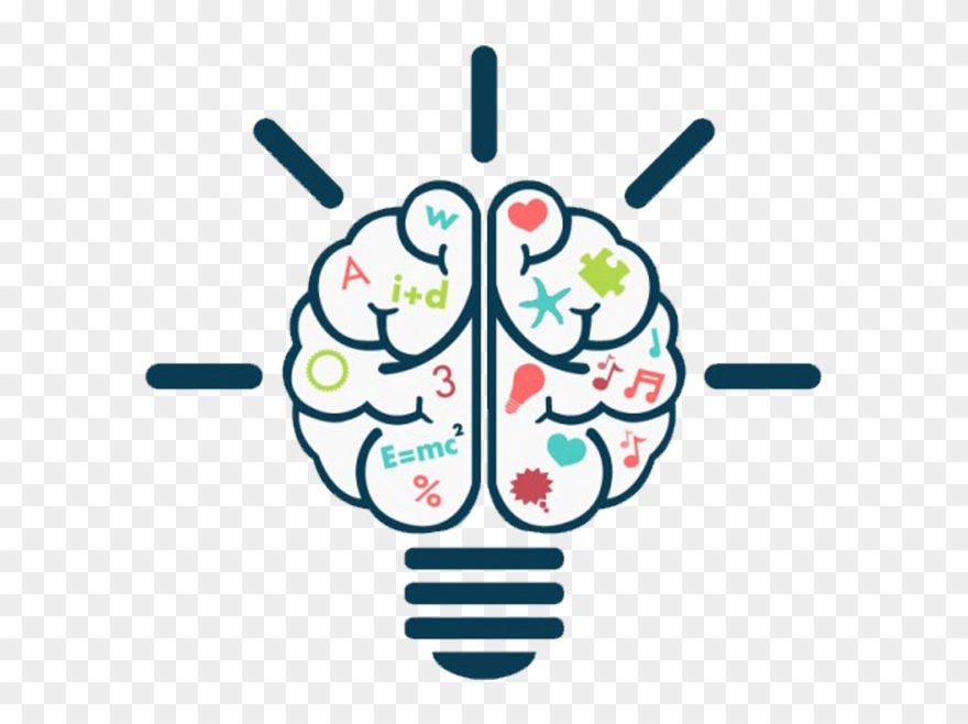 The Brain Food - Math Brain Png Clipart