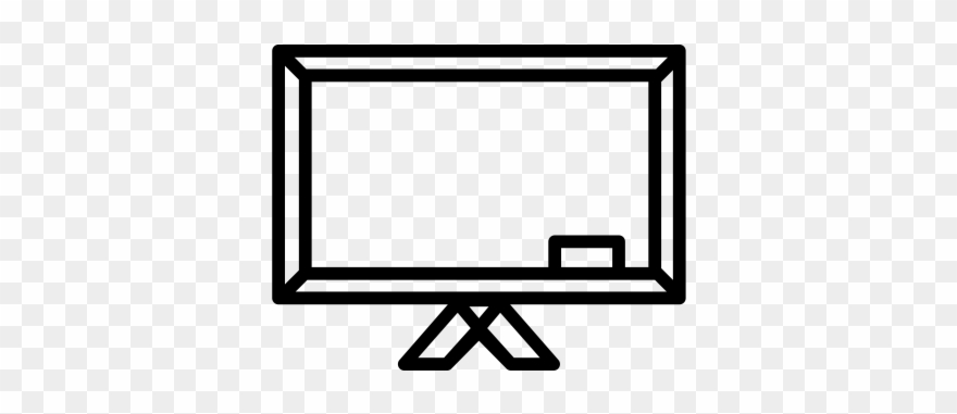 Chalkboard Rubber Stamp - Vector Graphics Clipart