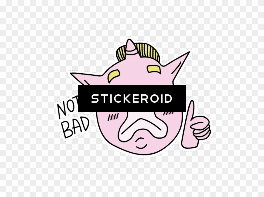 Not Bad Notbad Unicorn Clipart
