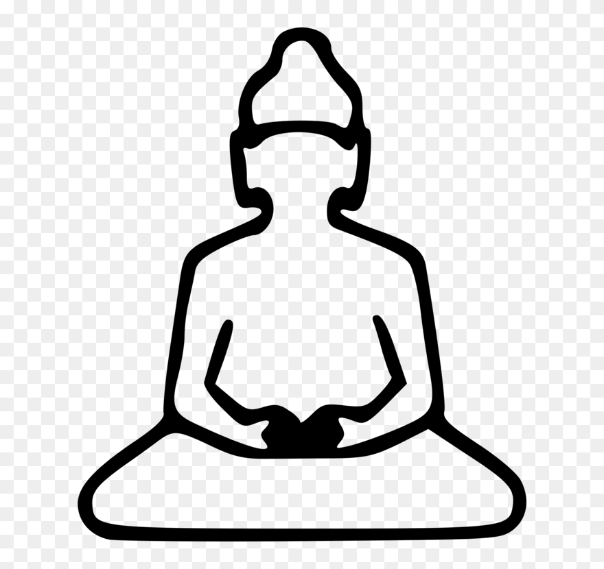 Free Vector Graphic - Buddha Outline Clipart
