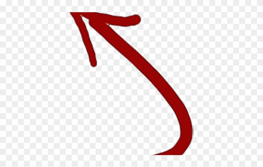 Drawn Arrow Transparent Background - Pencil Clipart