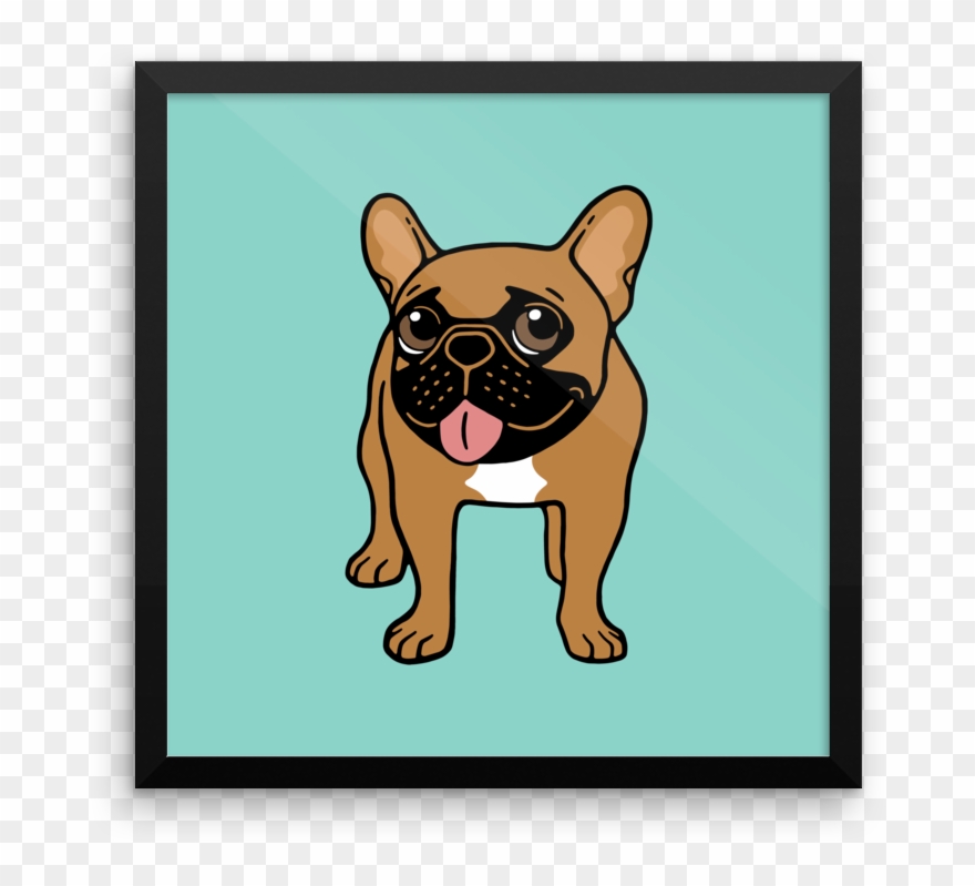 Clip Art Black Mask Fawn French - Black Mask Fawn French Bulldog Is Ready - Png Download