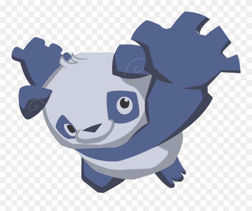 Panda From Sky High - Pandas Animal Jam Clipart