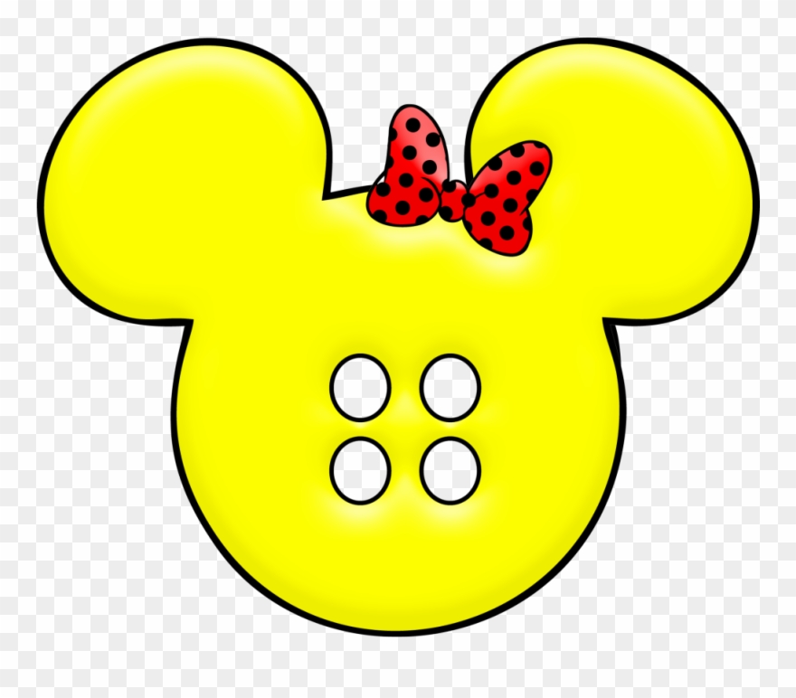 Minnie E Mickey - Laço Da Minnie Rosa Clipart