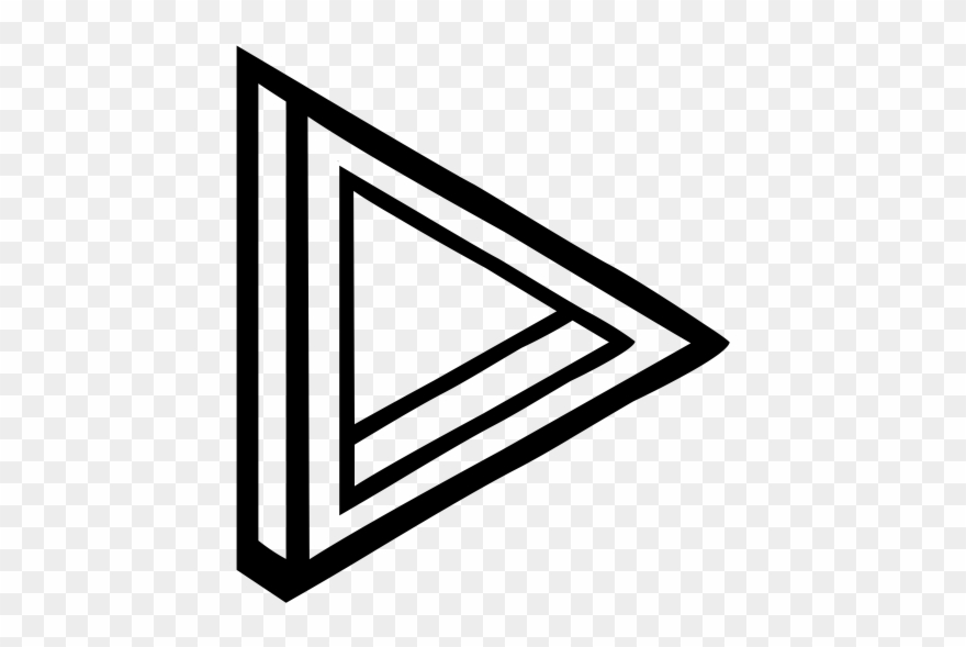 Triangle Rubber Stamp - Space Warp Animated Gifs Clipart