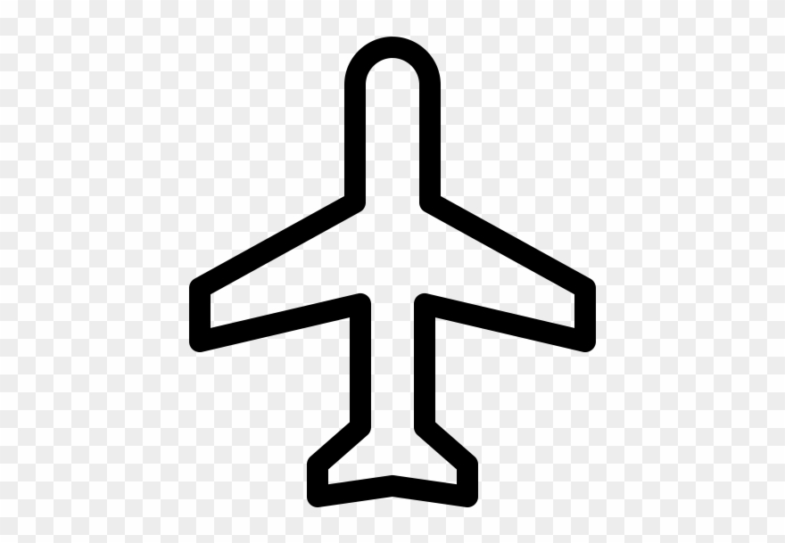 Airplane Rubber Stamp - Airplane Clipart