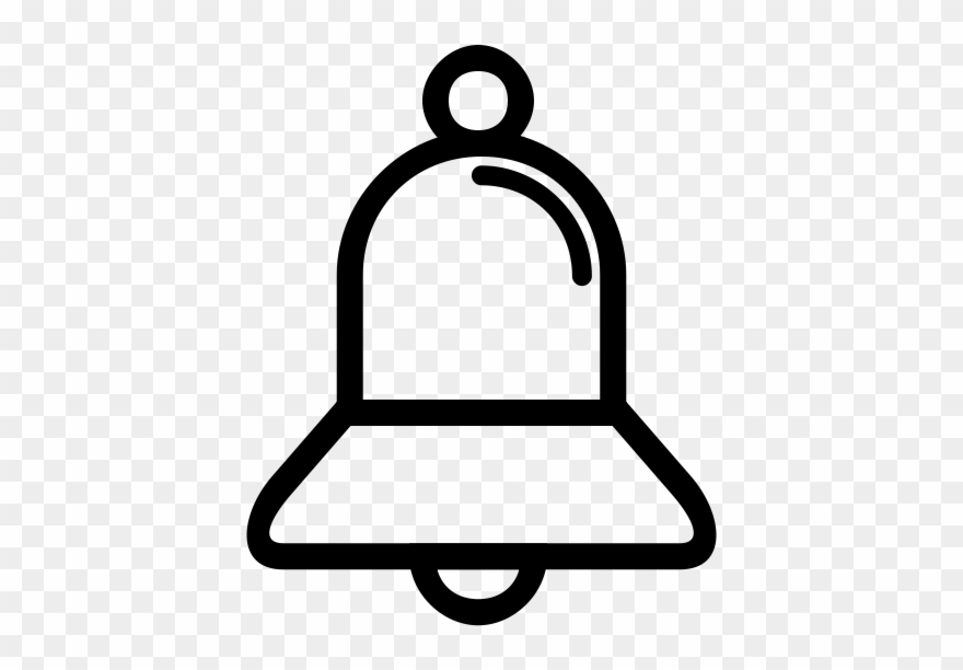 Bell Rubber Stamp - Ring Bell Vector Clipart
