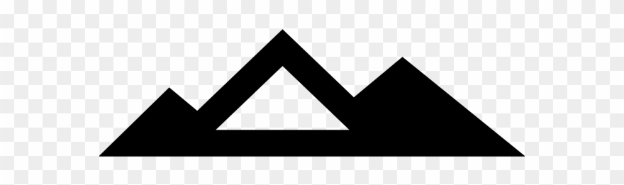 Pyramids Rubber Stamp - Rubber Stamping Clipart