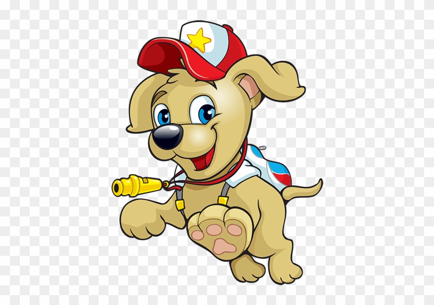 Puppy Club Pledge - Cartoon Clipart