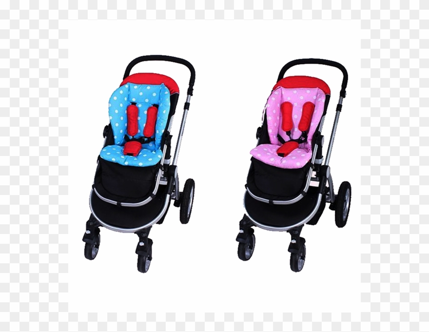 Bomull Baby Infant Tjock Barnvagn Mat Cover Barnvagn - Baby Transport Clipart