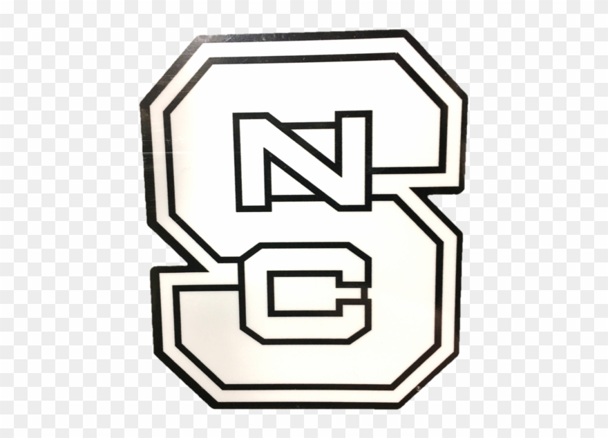 North Carolina State Wolfpack Vinyl Decal Clipart