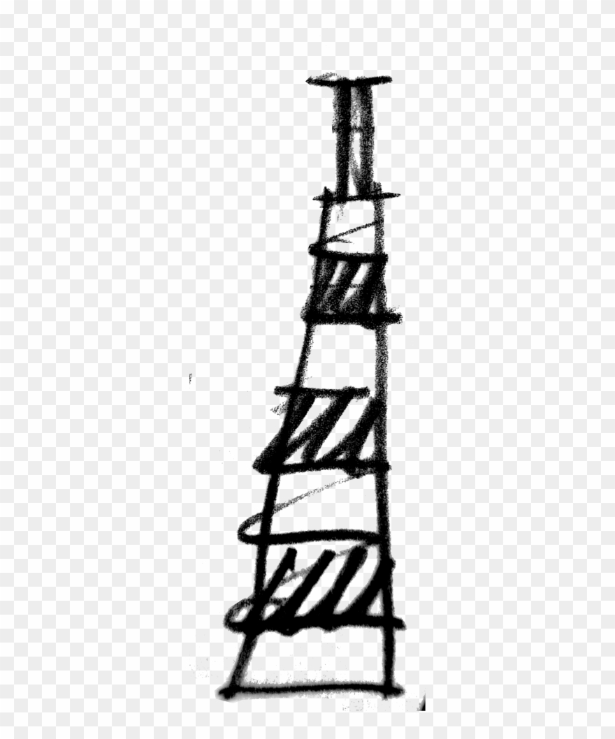 The Headquarter As A Lighthouse - Sketch Clipart