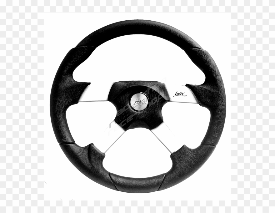 Steering Wheels Sport Steering Wheel Luisi Sirio, 350mm, - Volante Universale Luisi Vega 350mm In Poliuretano Clipart