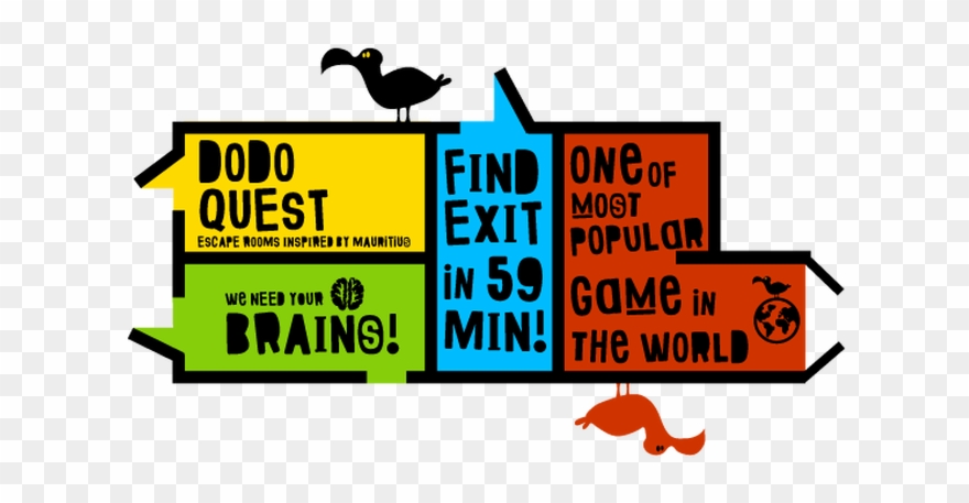 Island-inspired Escape Rooms Clipart