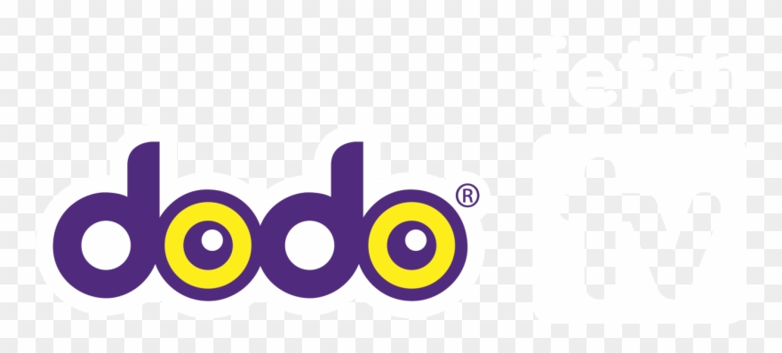 Dodo With Fetch Logotype - Dodo Internet Logo Png Clipart