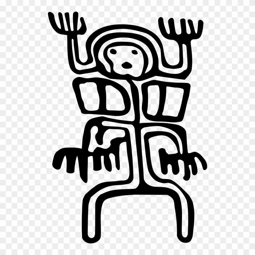 Rock Art Orman - Arte Rupestre Para Dibujar Clipart