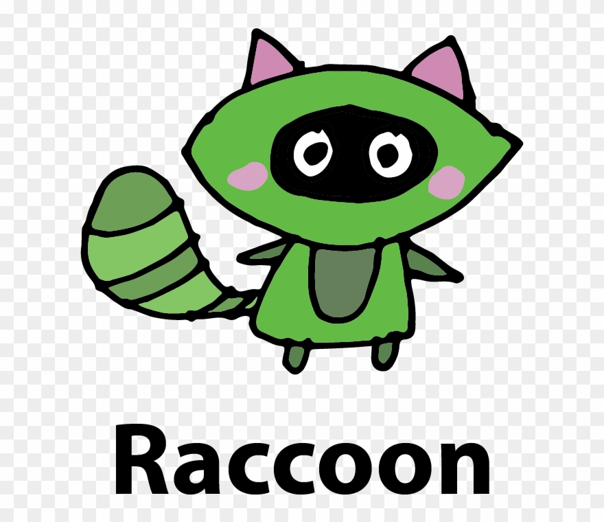 คลิกเพื่อดาวน์โหลด - Raccoon Clipart