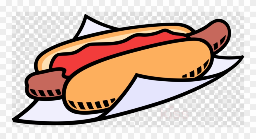 Hot Dog Clipart Hot Dog Hamburger Barbecue - Hot Dog - Png Download