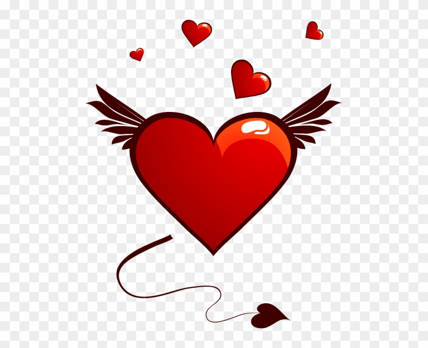 Tubes Coeurs - Devil Clipart