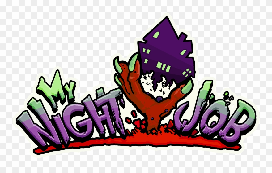 My Night Job Is An Action Arcade Game, Offering A Very - My Night Job Clipart