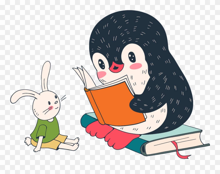 1,000 Books Before Kindergarten - Illustration Clipart