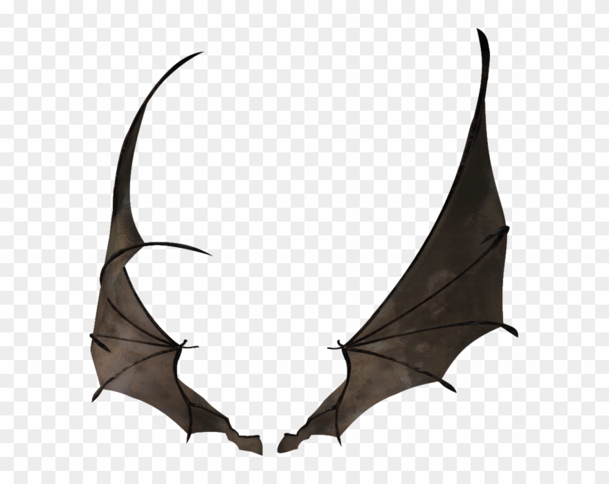 Bat Wing Wings Batwing Batwingsfreetoedit - Transparent Demon Wings Png Clipart