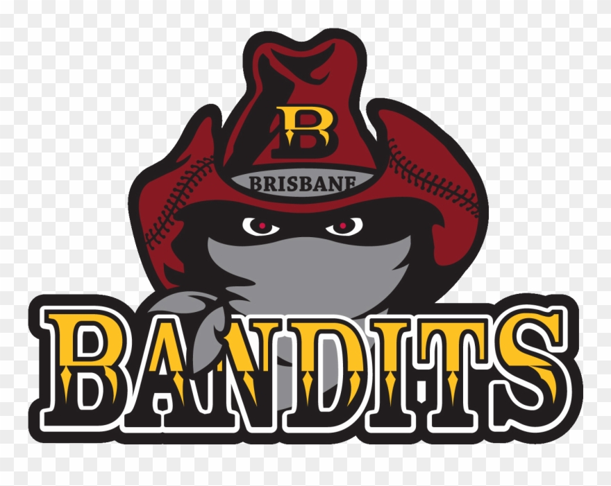 Brisbanebandits - Brisbane Bandits Baseball Logo Clipart