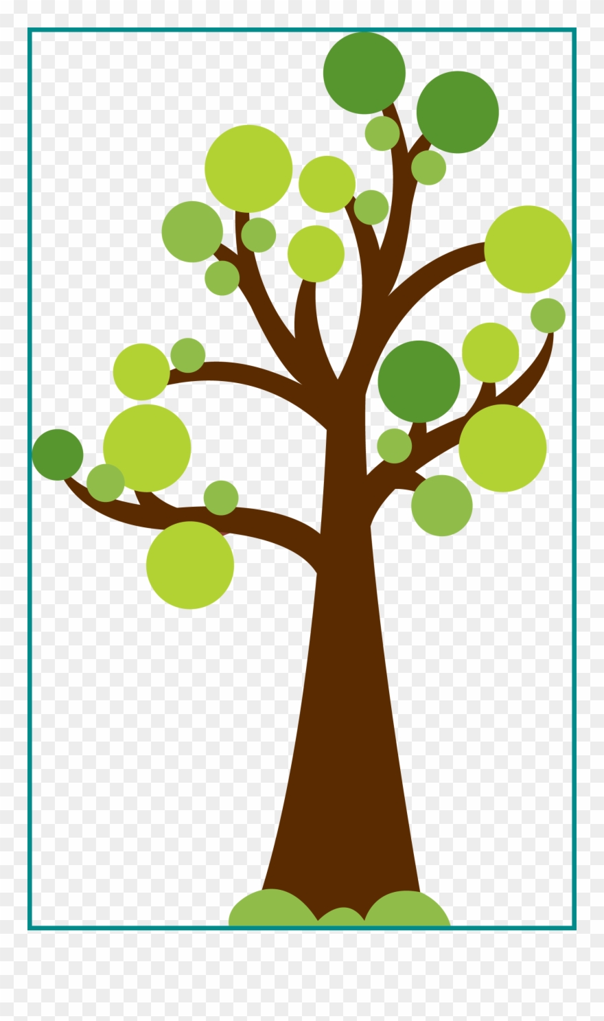 Graphic Freeuse Quail Clipart Koyal - Cute Tree Clipart - Png Download