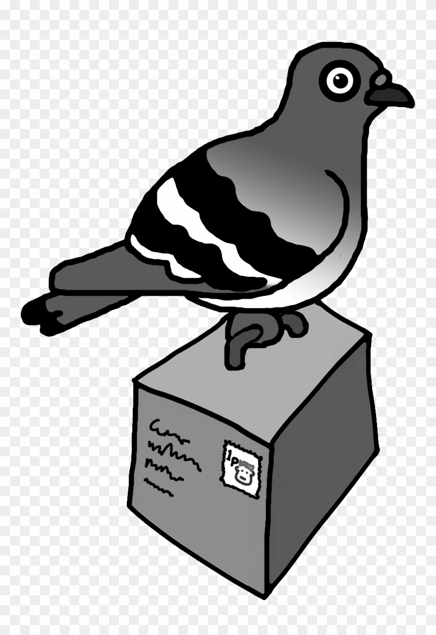The Pigeon Post Project Is Developing A System Of Technologies - Pigeon Post Clipart
