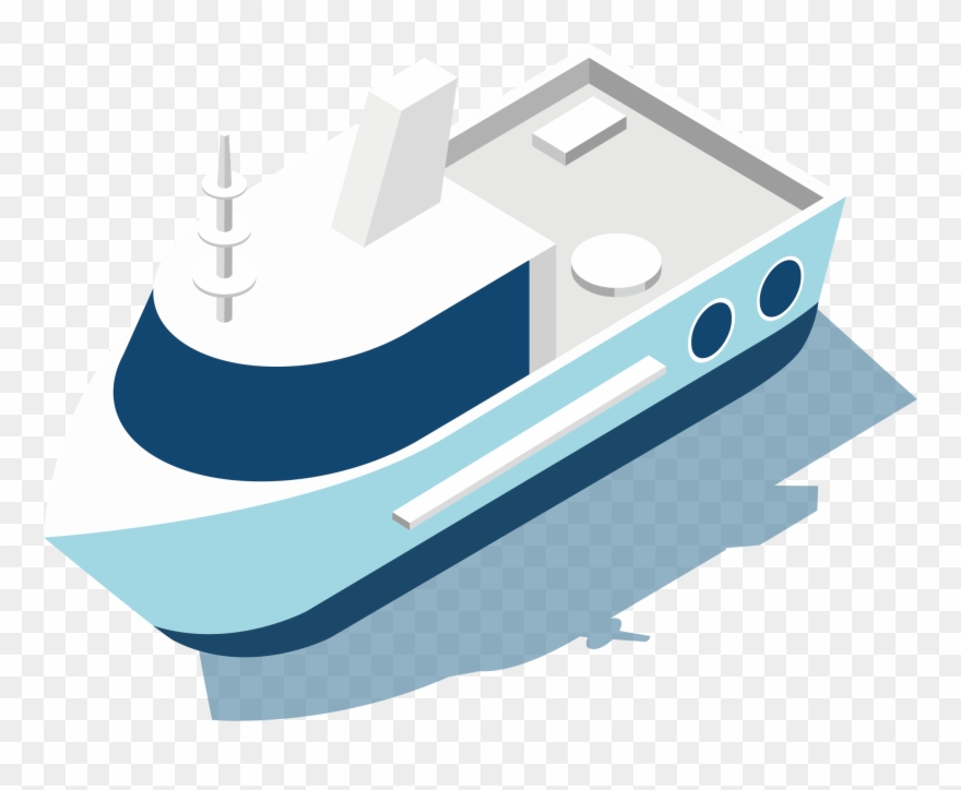 Boat Blue Transprent Png Free Download Angle - Ship Clipart