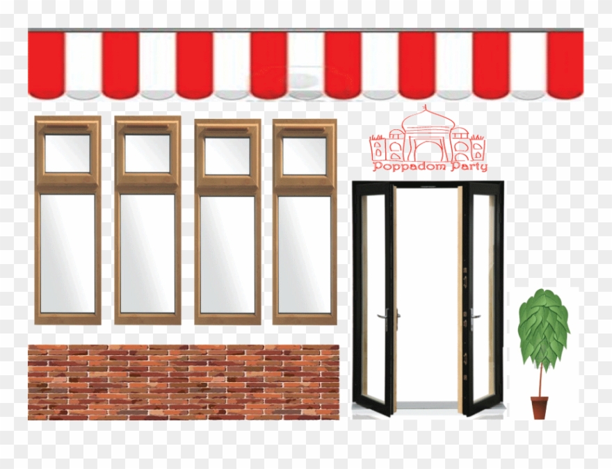 Shop - Clipart - Clipart Shop Front - Png Download