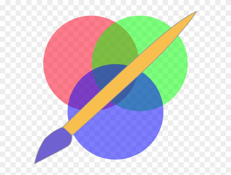 Color Palettes On The Mac App Store Graphic Black And - Circle Clipart