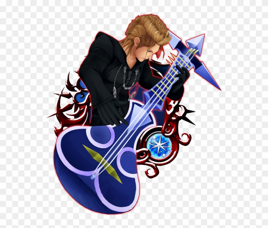 Demyx A - Kingdom Hearts Union X Demyx Clipart