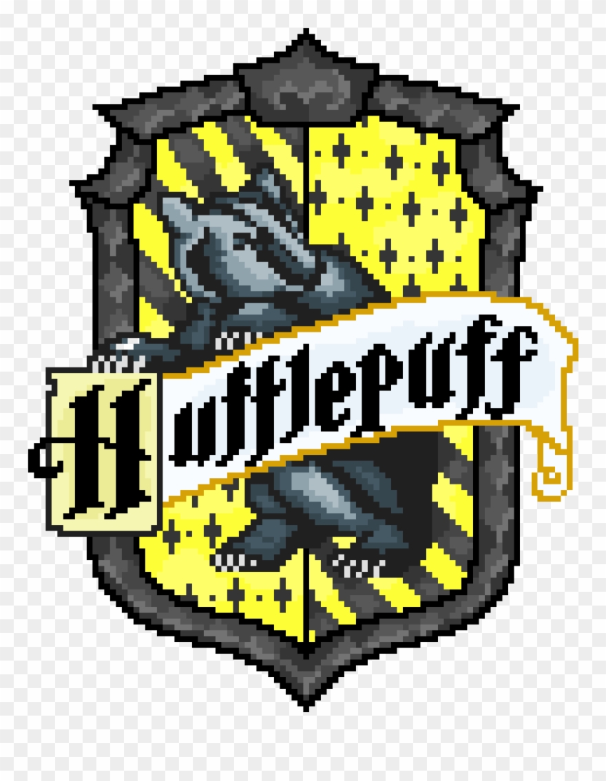 Hufflepuff House - Harry Potter House Crests Hufflepuff Clipart