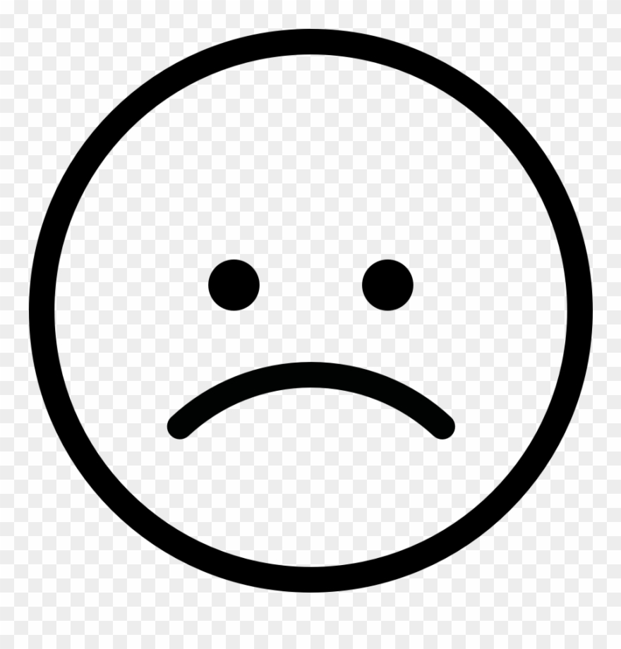 Emoji Sad Emoji Sad Emoji Sad - Smiley Clipart