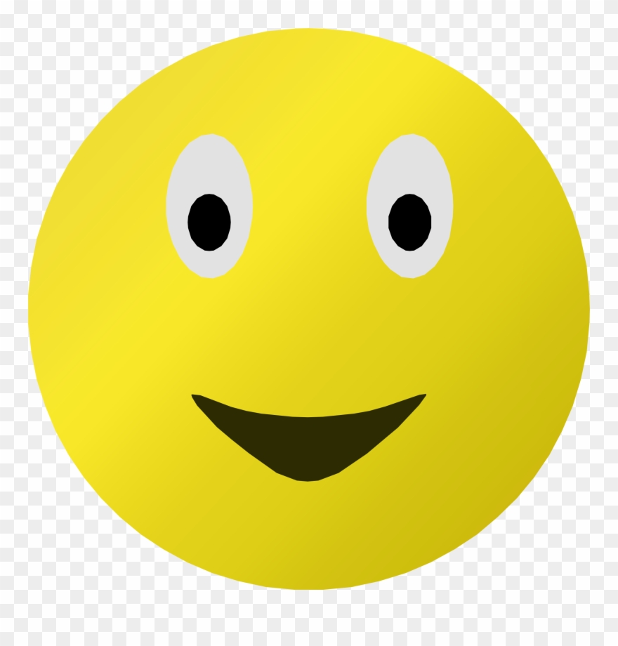 Smiley Clipart Excited - Smiley - Png Download