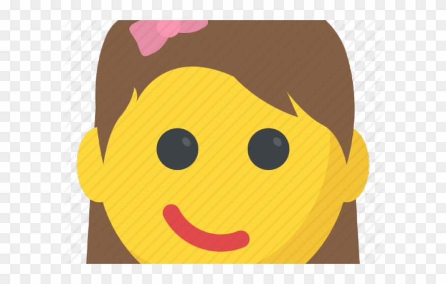 Girl Face Smiley Png Clipart