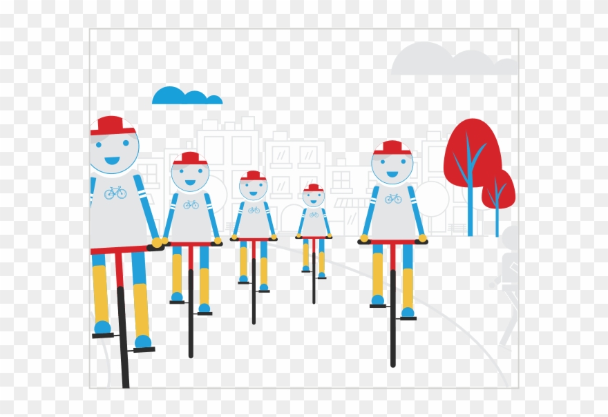 Rally Some Friendly Competition By Forming Teams To - National Bike Challenge Clipart