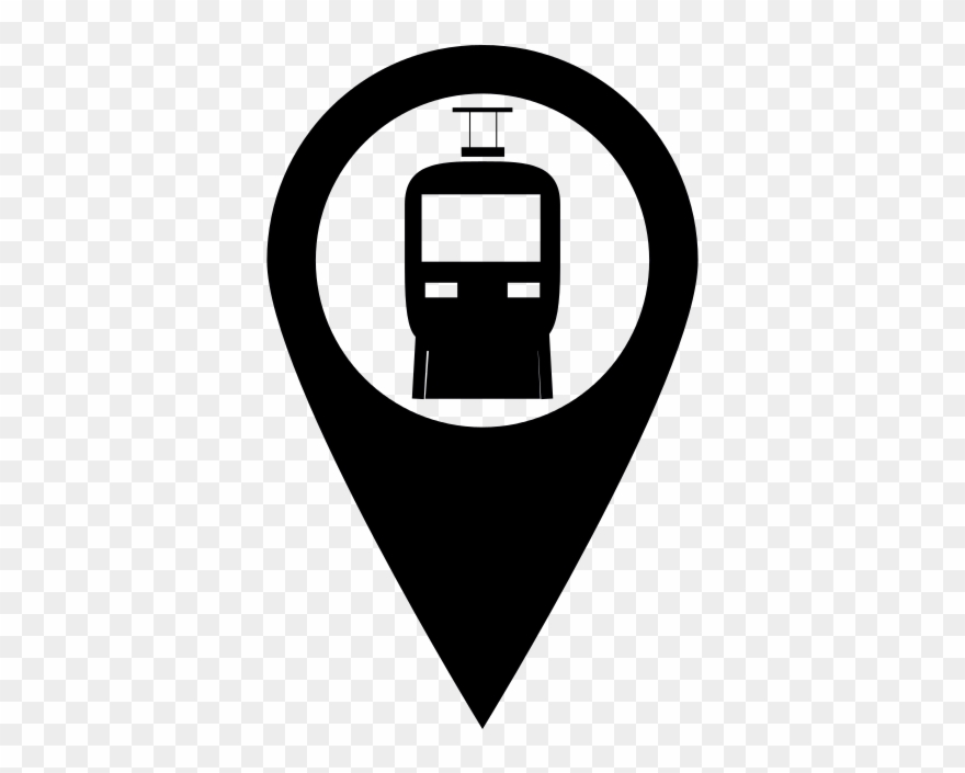 Police Station Map Icon Clipart