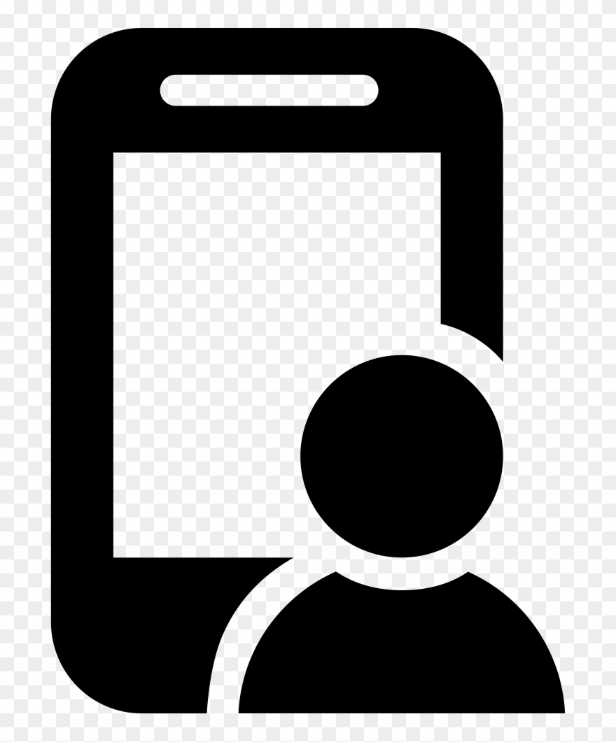 Salesman Icon Png - Salesman With Mobile Icon Clipart