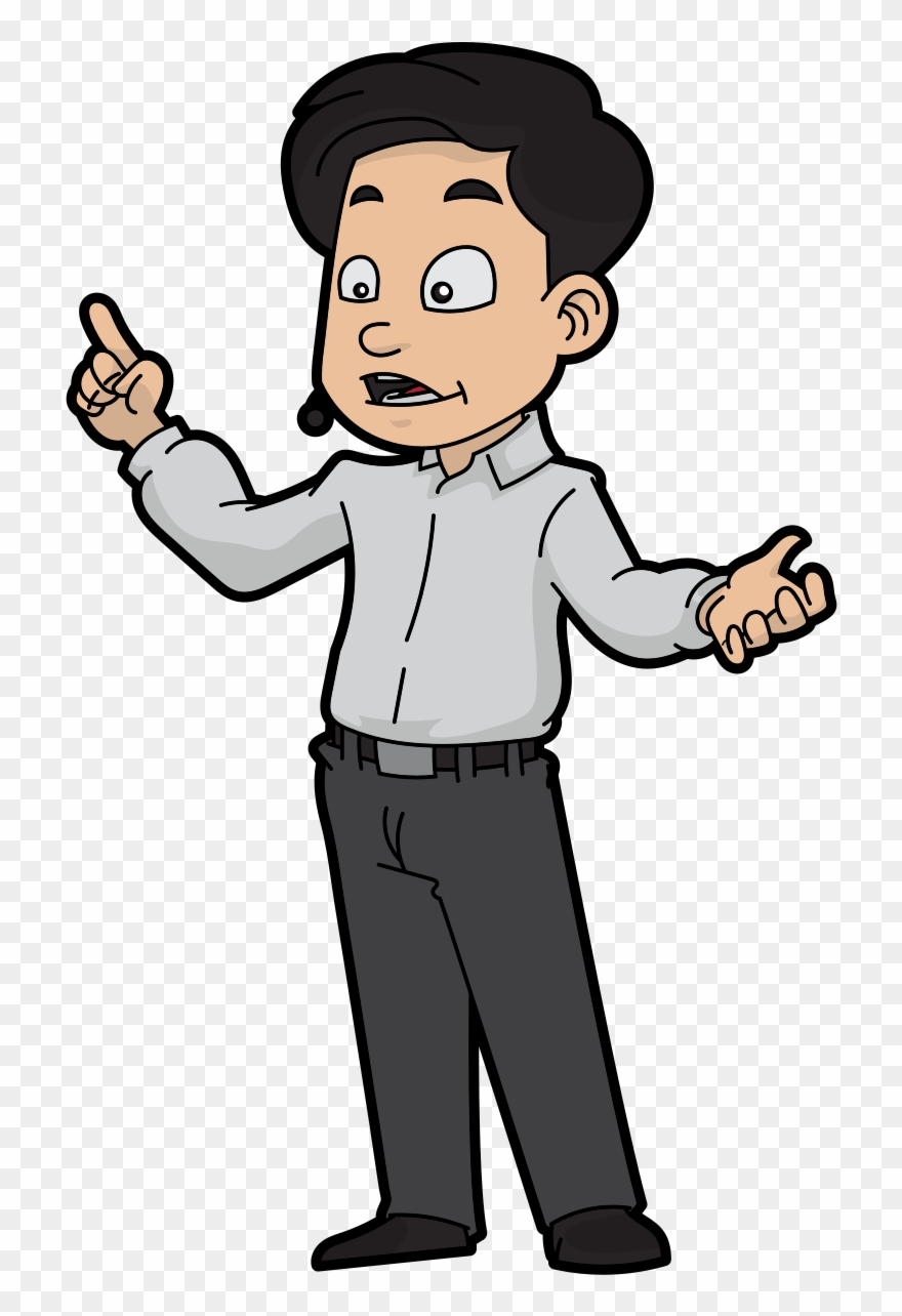 This Image Rendered As Png In Other Widths - Cartoon Motivational Speaker Clipart