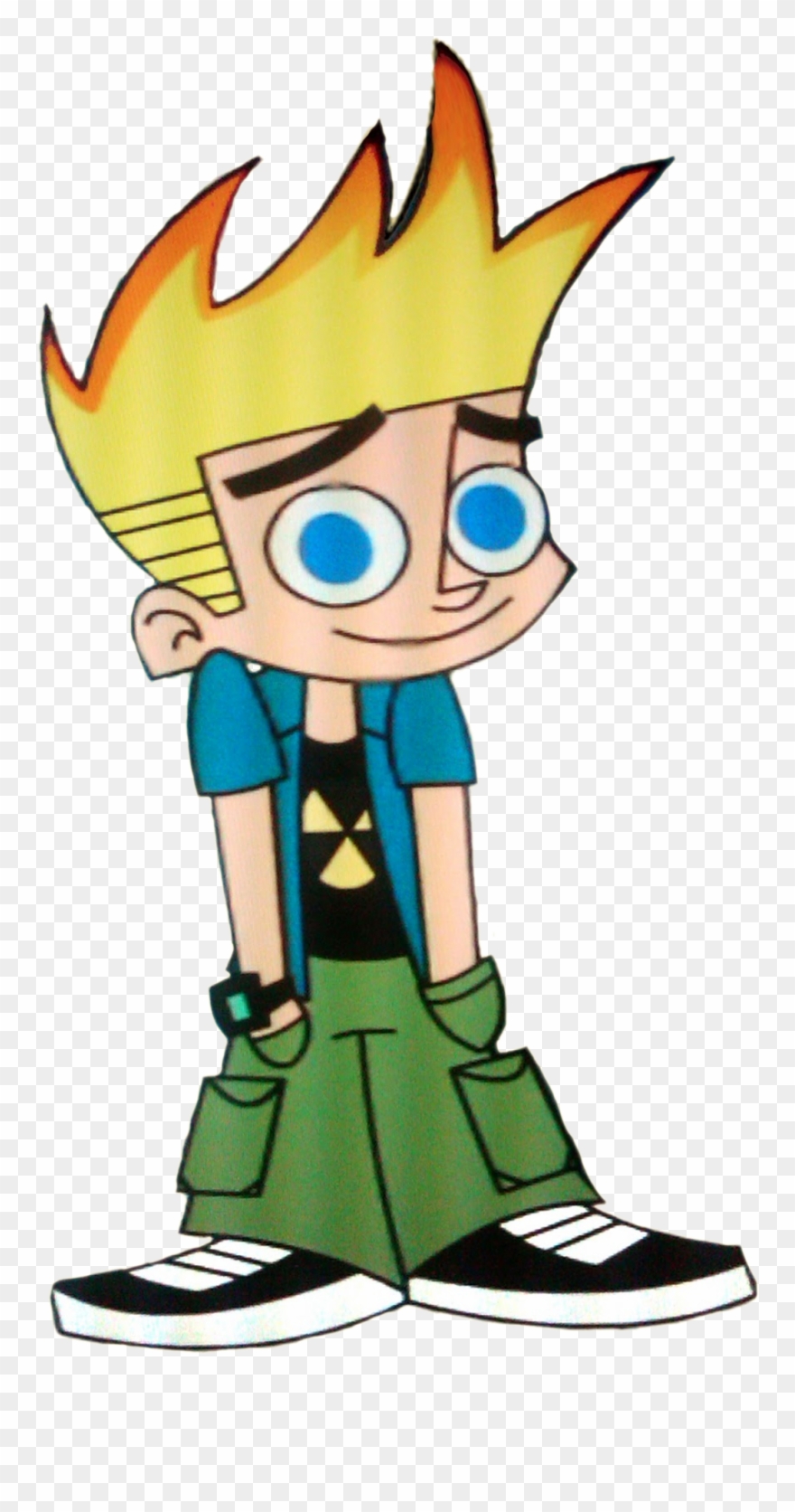 Cartoon Characters Johny - Dexter's Laboratory Vs Johnny Test Clipart