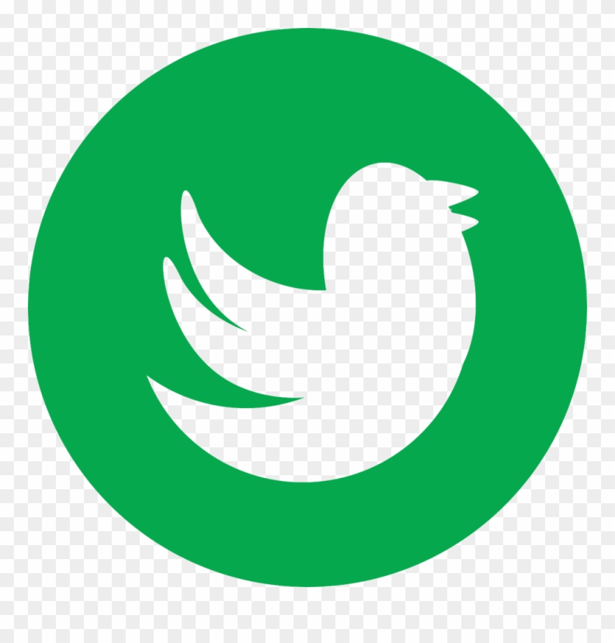 Green Twitter - Camera Icon Clipart